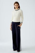 Slim Ribbed Pullover - Off White
