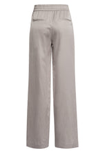 Pants in Linen Mix Twill - Taupe