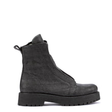 Kuni Black No Lace Shine Boots