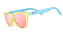 Pineapple Unisex Sunglasses - Yellow & Blue