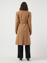 Classic Wool Blend Belted Coat
