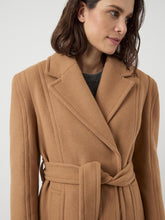Classic Wool Blend Belted Coat