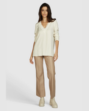 Tunic Blouse with Lace Ribbons