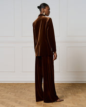 Chocolate Velvet Blazer