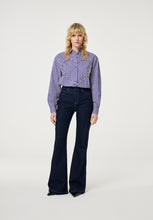 Blue Stripe Heart Blouse