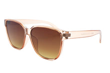 Moda Transparent Light Brown Sunglasses