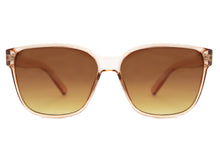 Moda Transparent Light Brown Sunglasses