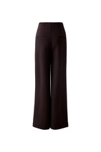 Wide Leg Crepe Trousers – Ganache