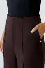 Wide Leg Crepe Trousers – Ganache