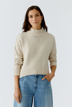 Classic High Neck Jumper - Cream