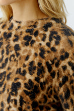 Leopard Print Fuzzy Jumper