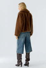 Chocolate Faux Fur Jacket