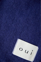 Fringed Wool Scarf – Royal Blue