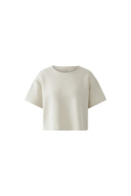 Boxy Jersey Tee in Off-White