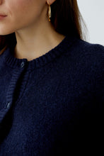 Ilaya Navy Cropped Cardigan