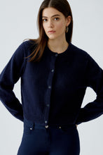 Ilaya Navy Cropped Cardigan
