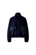Navy Zip-Up Jacket with Utility Pockets