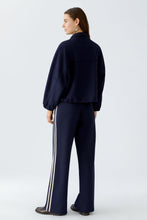 Navy Zip-Up Jacket with Utility Pockets