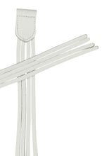 Fringed Belt with Adjustable Length - White