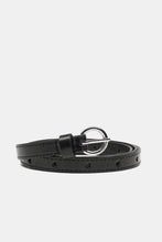 Cut It Out Small Heart Belt - Black