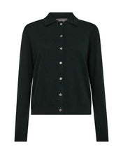 Relena Flip Knit Cardigan - Scarab