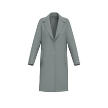 Double-Faced Short Coat - Light Blue