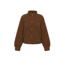 Reversible Bomber Jacket – Cognac