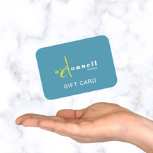 Gift Cards O'Donnell Boutique