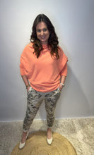 Asymmetric Knit Jumper - Peach