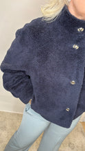 Reversible Bomber Jacket – Navy
