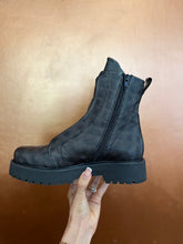Kuni Black No Lace Shine Boots