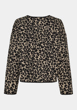 Johanna Quilted Jacket - Black Animal