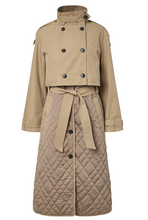 Convertible Two-Piece Trench Coat