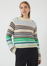 Bibi Striped Knit Sweater