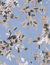 Floral & Leopard Print Scarf