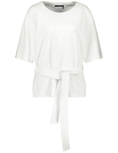 Blouse with a Tie-around Belt