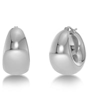 Boyd Hoops Earrings -  Steel