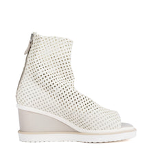 Megan Leather Wedge Sandal