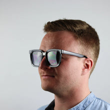 Vitale Shiny Black Sunglasses