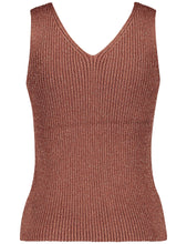 Knitted Top with a Glitter Effect