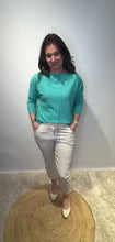 Soft Aqua Relaxed-Fit Jumper