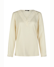 Tunic Blouse with Lace Ribbons