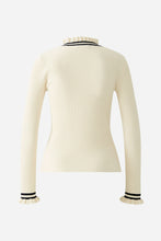 Slim Ribbed Pullover - Off White