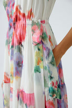 Maxi Chiffon Dress - Floral