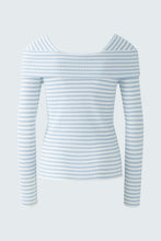 Pullover - Light Blue & White