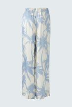 Palazzo Trousers - White Blue