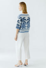Pullover - Blue & White