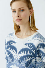 Pullover - Blue & White