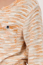 Textured Zip Knit Cardigan