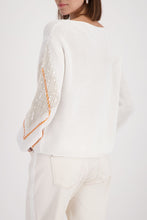 Abstract Pattern Knit Sweater